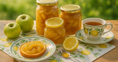 Яблочное варенье без сахара ПП