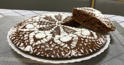 Сладкий пирог из кабачка с какао