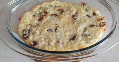 Запеканка на молоке с манкой и творогом как в садике