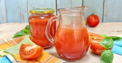 Томатный сок в домашних условиях из помидор