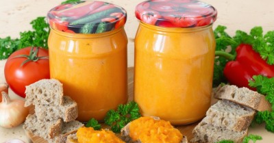 Кабачковая икра с майонезом и томатной пастой на зиму