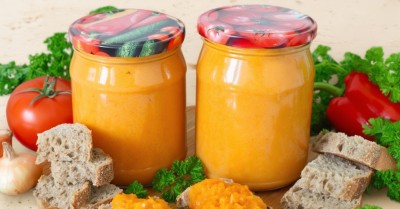 Кабачковая икра с майонезом и томатной пастой на зиму