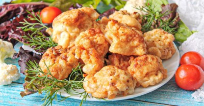 Цветная капуста в хрустящем кляре