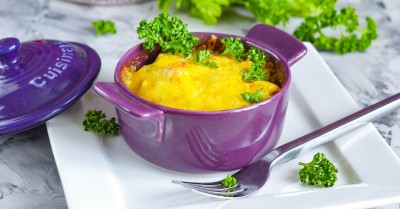 Жульен с курицей и грибами в духовке