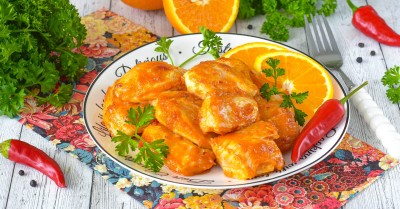 Медальоны из курицы на сковороде