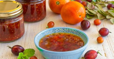Варенье из крыжовника с апельсином на зиму через мясорубку
