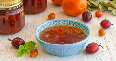 Варенье из крыжовника с апельсином на зиму через мясорубку