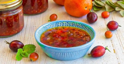 Варенье из крыжовника с апельсином на зиму через мясорубку