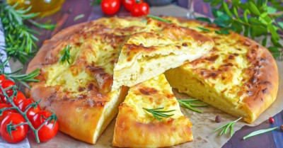 Хачапури по мегрельски настоящий в духовке
