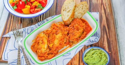 Рыба под маринадом в духовке