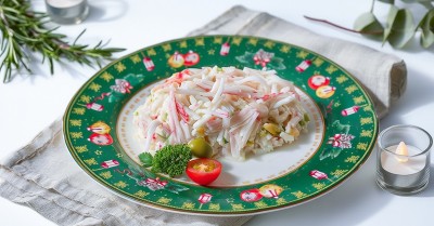 Салат Снежный краб