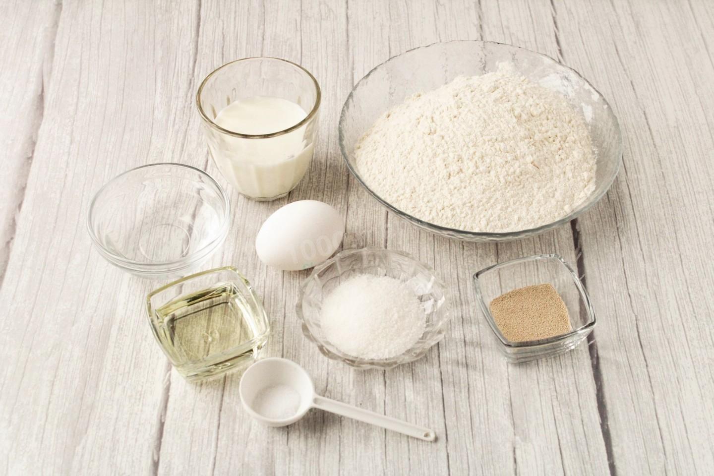 Быстрые сухие дрожжи в домашних условиях. Соль и сахар. Дрожжи пирок. Молоко в тесто.