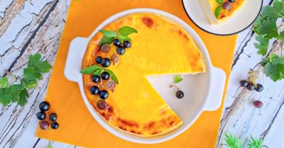 Нежная запеканка из манной каши как в детском саду
