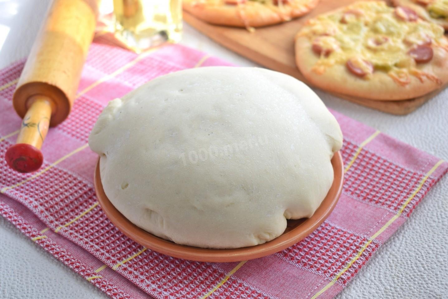 Тесто Для Пиццы Рецепт С Фото Пошагово