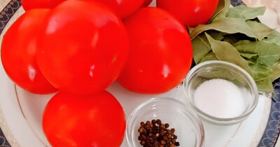 Маринованные помидоры без кожуры
