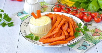 Батат фри в аэрогриле