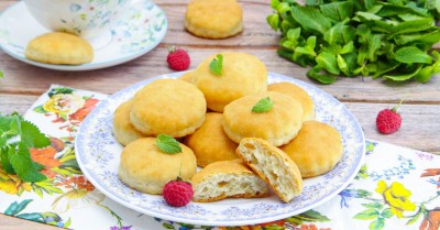 Печенье на скорую руку на сметане