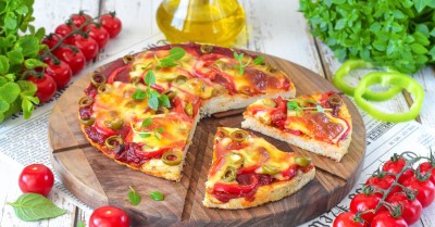 Диетическая пицца для похудения без муки