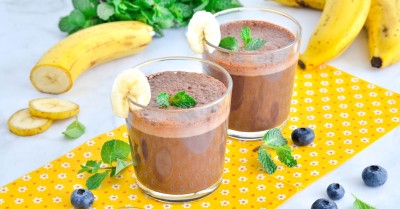 Какао с бананом