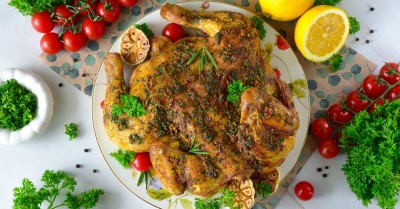 Курица в аэрогриле целиком 1