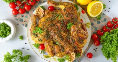 Курица в аэрогриле целиком