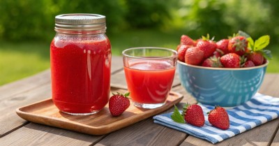 Сок из клубники на зиму
