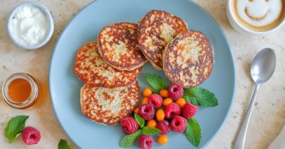 Сырники без муки на сковороде с протеином