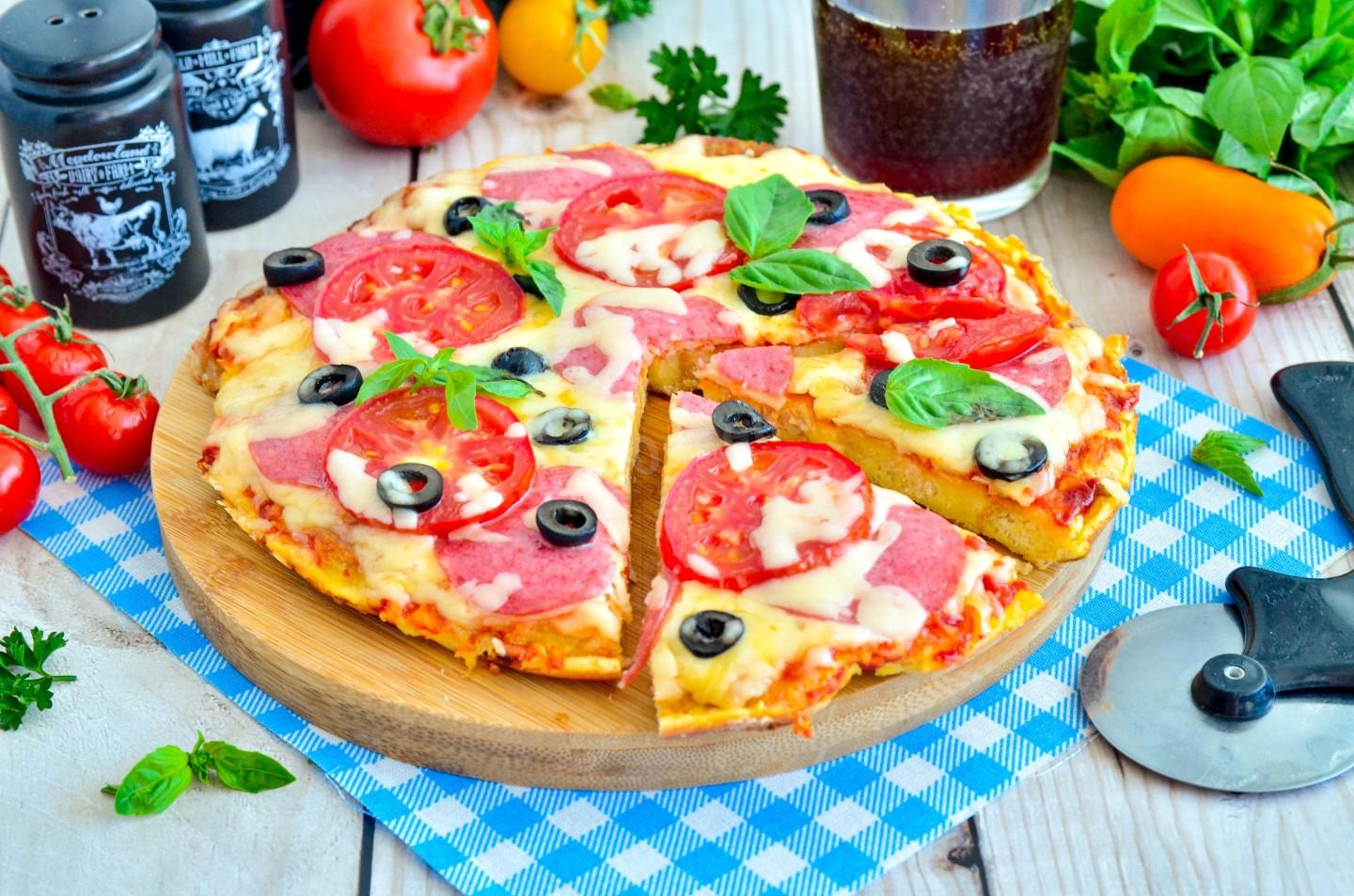 рецепты самых вкусных пицц с колбасой фото 51