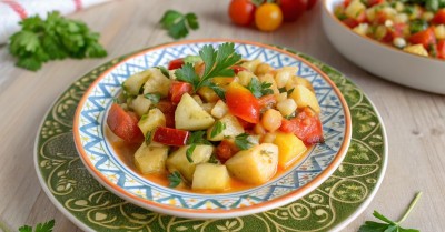 Кабачки с картошкой помидорами рагу