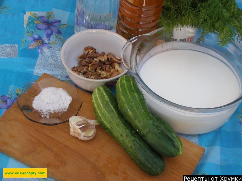 Кефир огурец зелень для похудения рецепт с фото