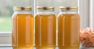 Бульон из панцирей креветок и морепродуктов