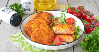 Котлеты из кальмара постные