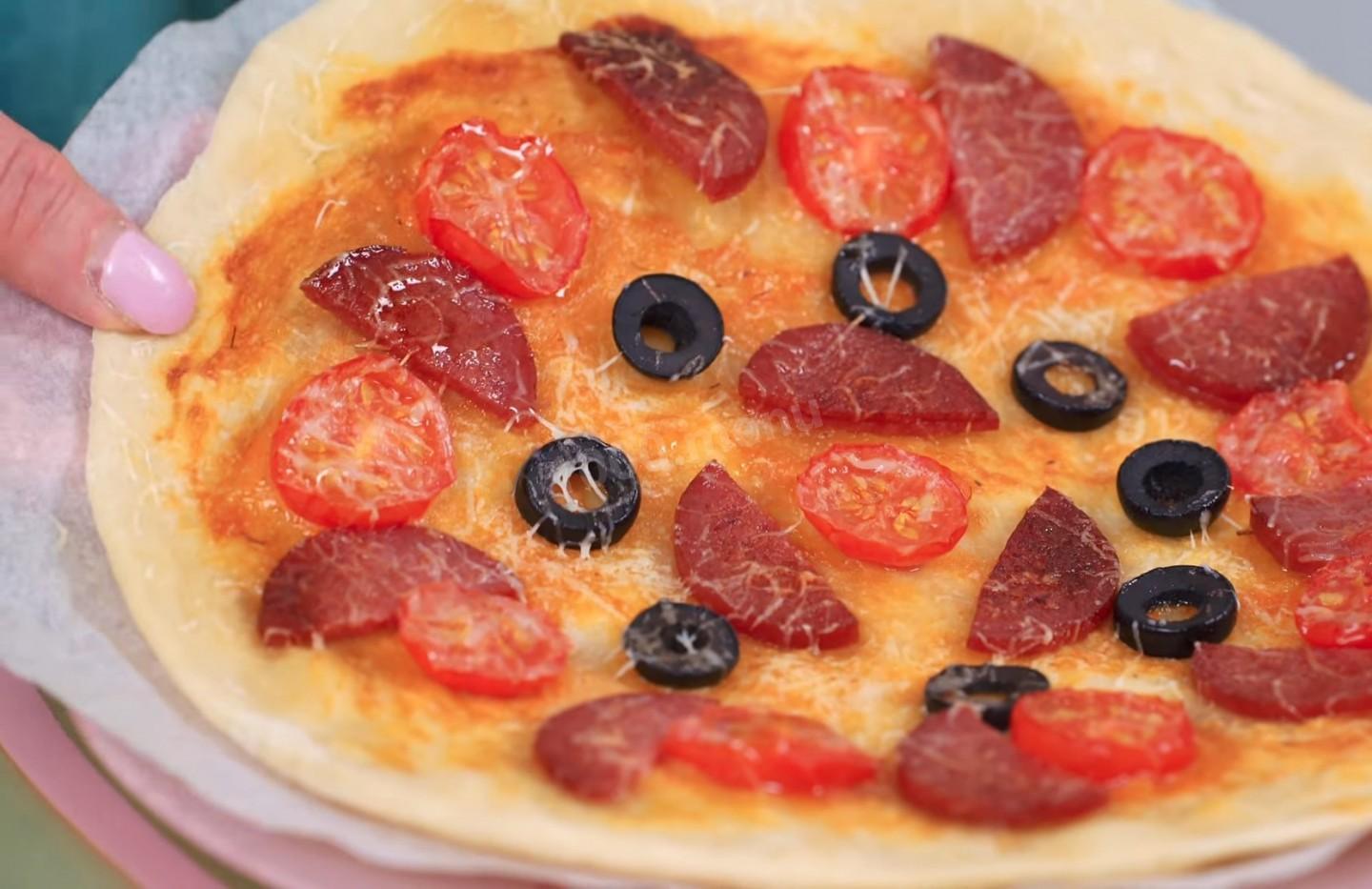 простая начинка для пиццы с помидорами фото 92