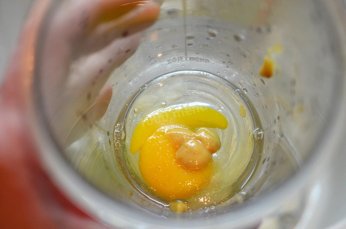Рецепт яйцо уксус масло