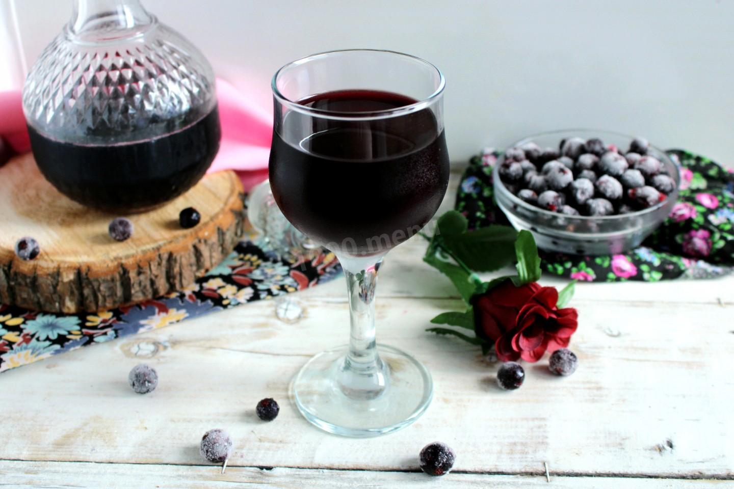 Рецепт вина из черной