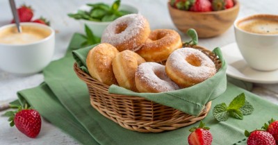 Творожные калачики жареные