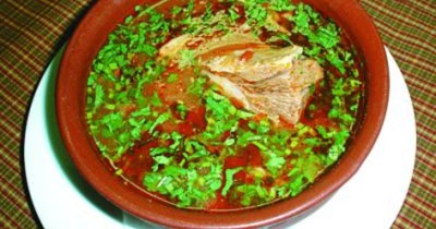 Рисово-овощной суп из баранины