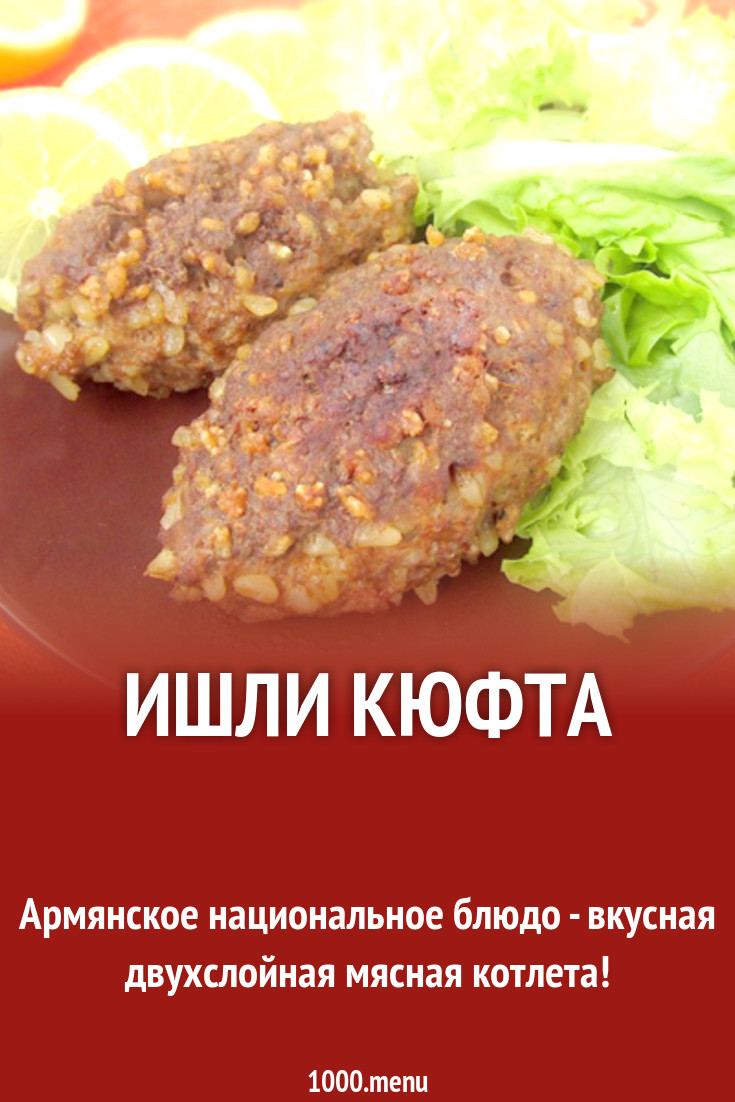 Ишли кюфта рецепт с фото пошагово - 1000.menu