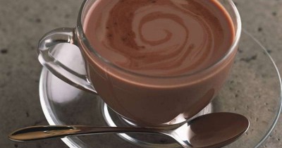 Горячий шоколад на шоколаде с молоком