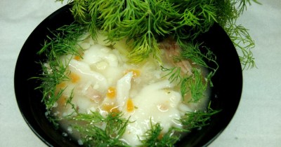 Суп с макаронами картошкой и мясом в мультиварке
