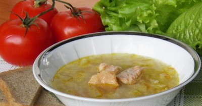 Суп из форели рецепт сливочный