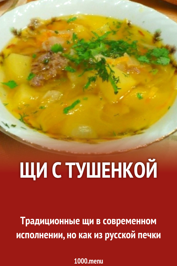 Кислые щи с тушенкой из квашеной капусты рецепт с фото пошагово - 1000.menu