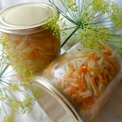 Кабачки по-корейски на зиму