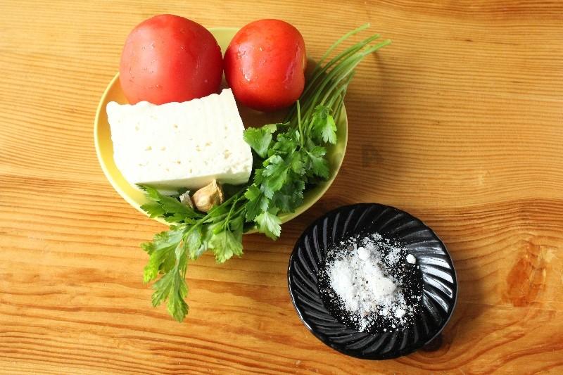 Рецепт жареных помидоров с сыром