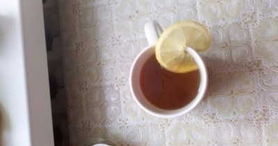 Чай с имбирем лимоном и яблоками