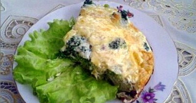  Брокколи в сметане в духовке с сыром запеканка - пошаговый рецепт приготовления с фото  