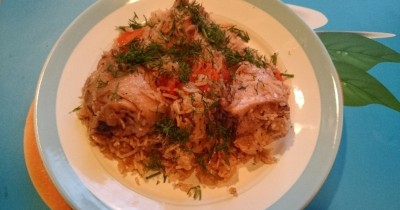 Курица с рисом от Алексея