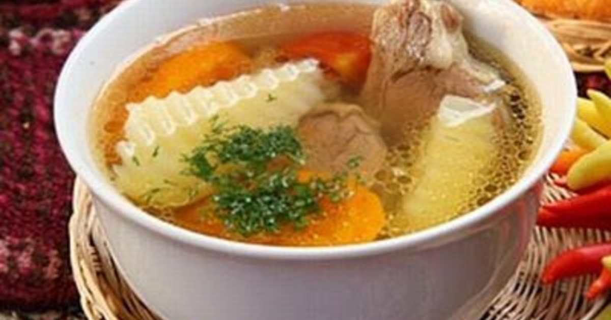 Сорпа казахский суп рецепт с фото - 1000.menu