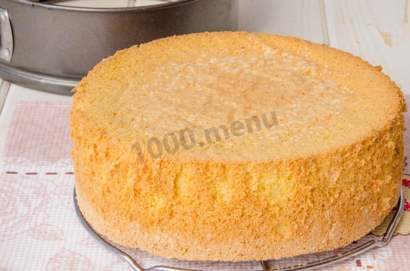 Торт Бисквитный Классический Рецепт Фото Пошагово