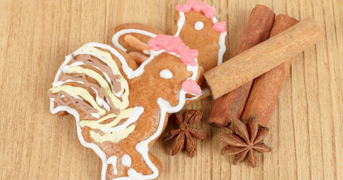 Имбирное печенье Петушки рецепт с фото - 1000.menu